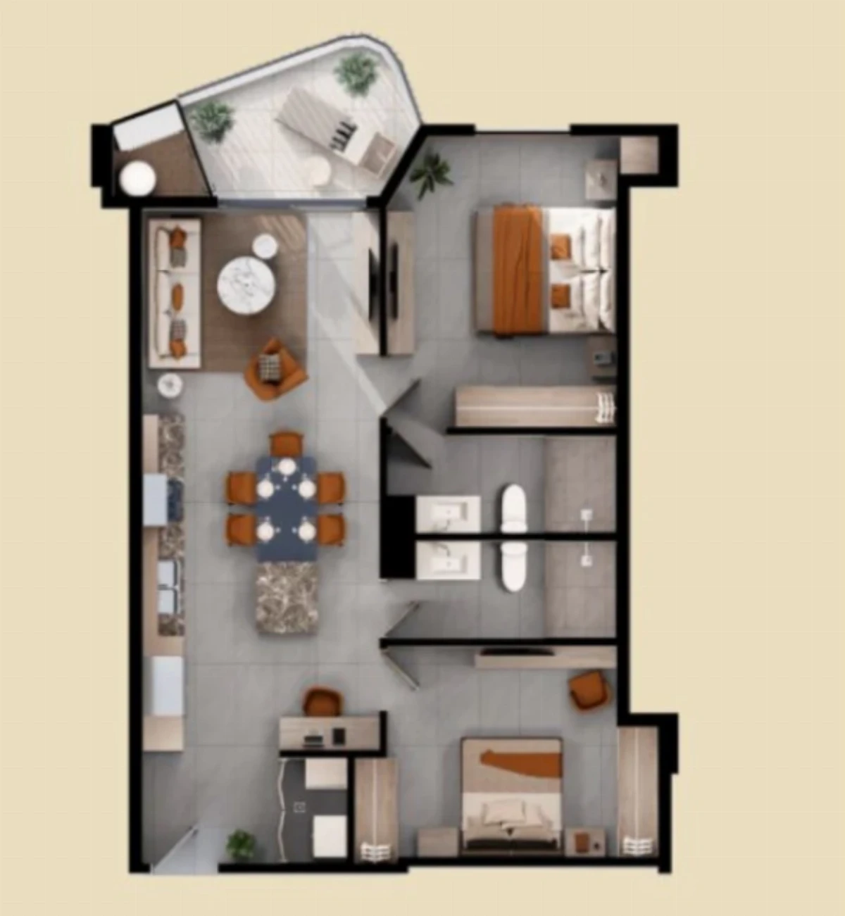 Imágen del proyecto ANIDA NEST LIVING DEPARTAMENTOS T3